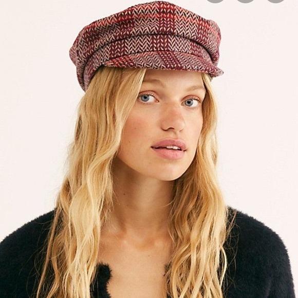 Free People wool blend Lieutenant Cap